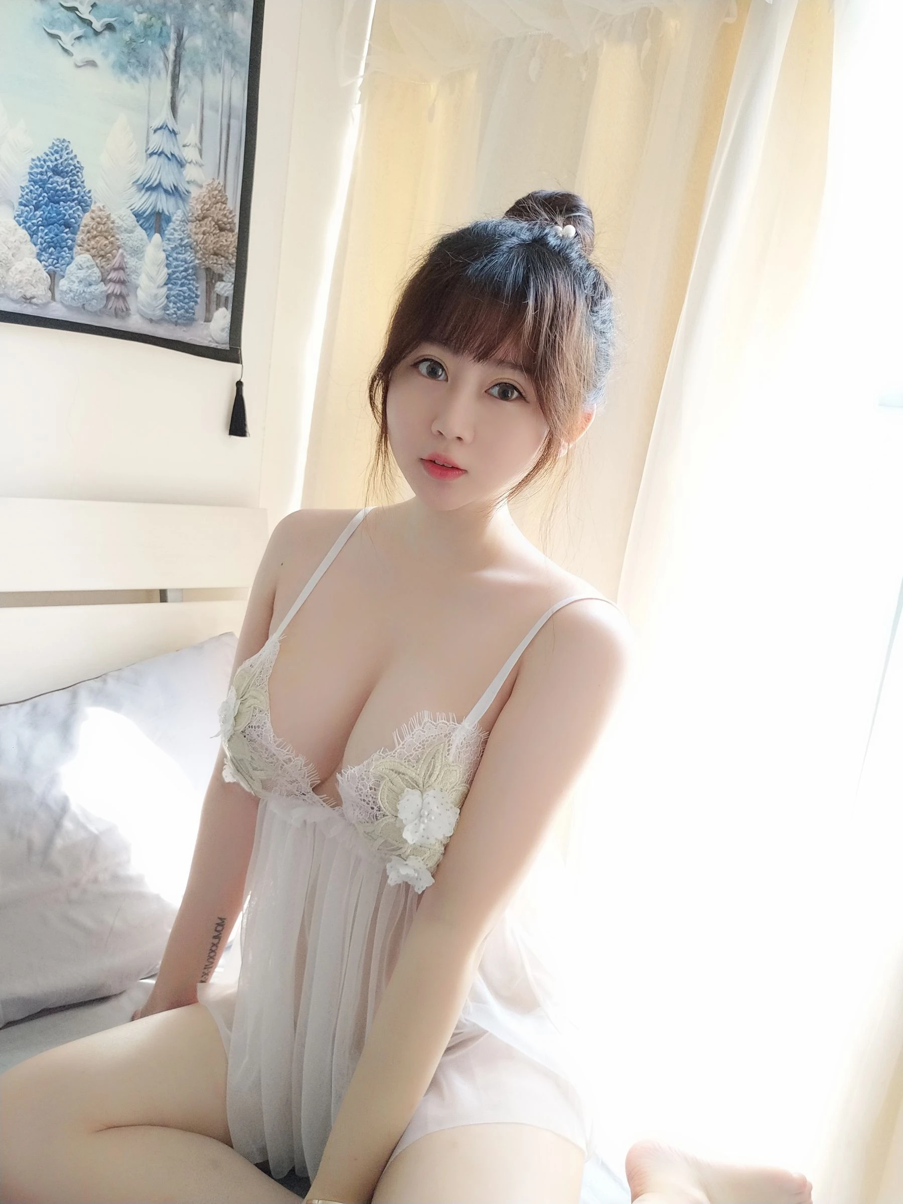 新竹清晨模特美照 – 清純魅力攝影棚實錄限量 - 2