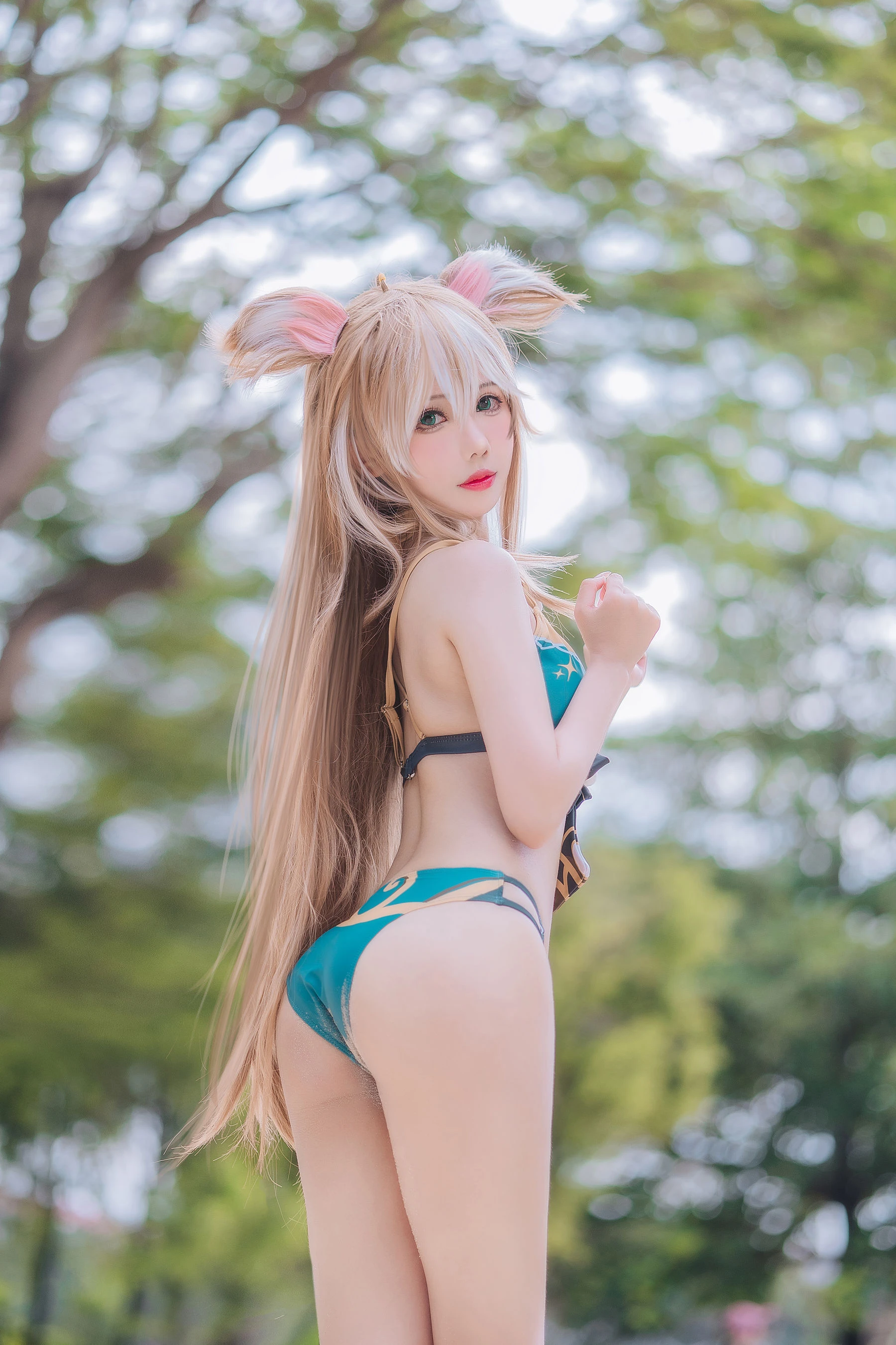 甜美網紅私藏美照 – 桃園戶外正午獨家呈現珍藏 - 5
